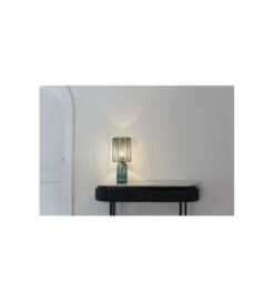 Lampa stołowa VECCHIO 42 cm niebieska*KDesign Clearance