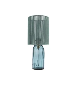 Lampa stołowa VECCHIO 42 cm niebieska*KDesign Clearance