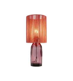 Lampa stołowa VECCHIO 42 cm różowa*KDesign Best