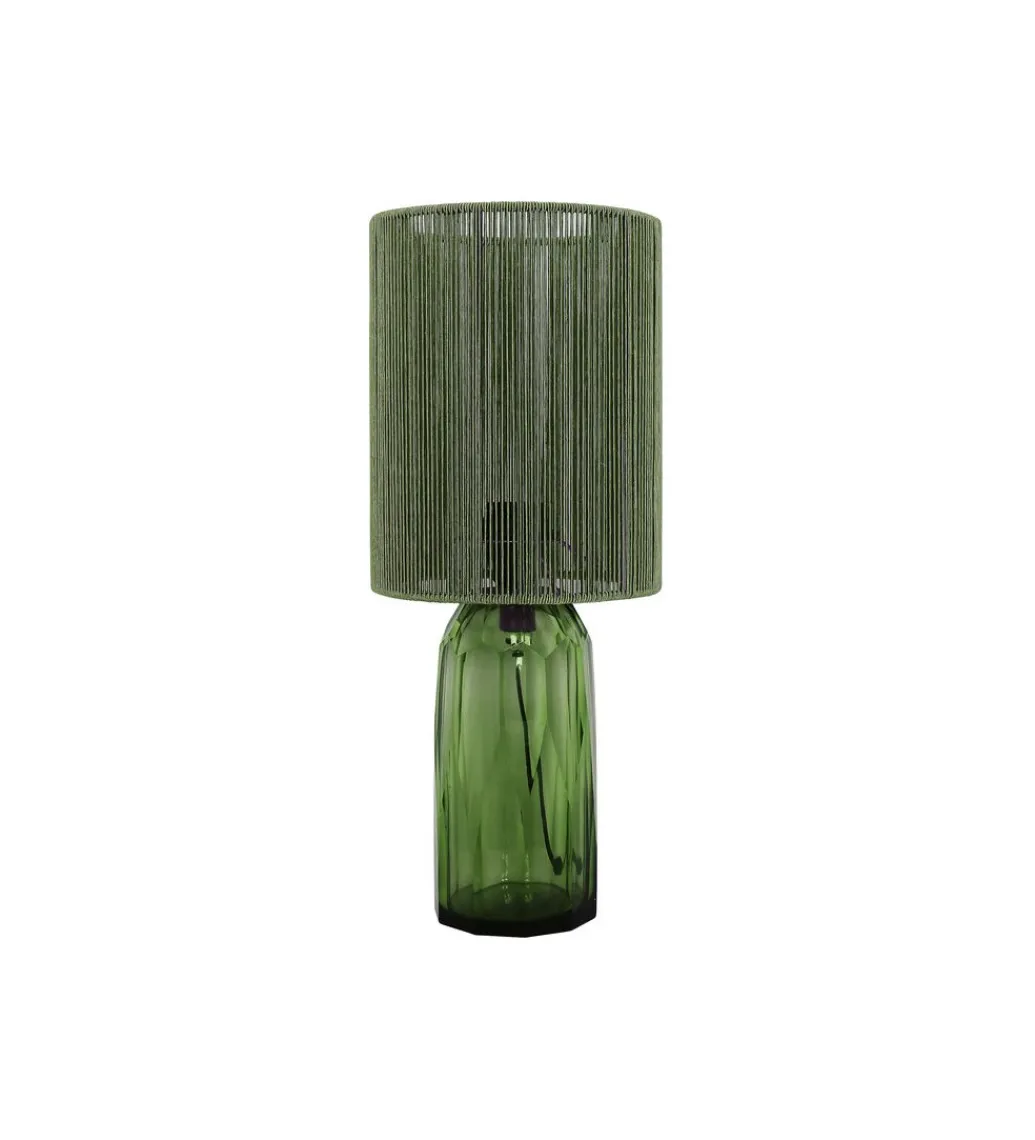 Lampa stołowa VECCHIO 42 cm zielona*KDesign New