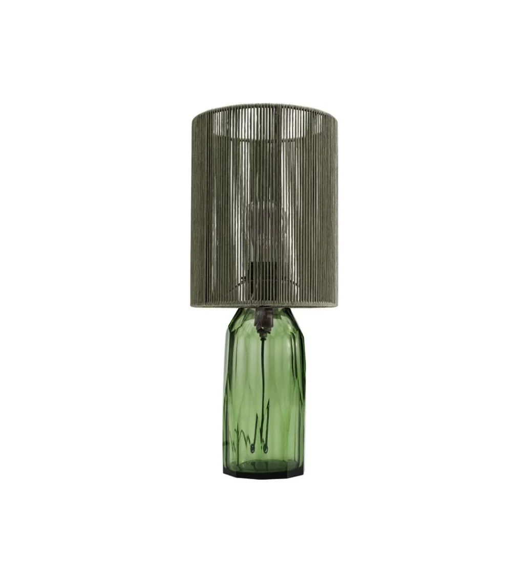 Lampa stołowa VECCHIO 42 cm zielona*KDesign New