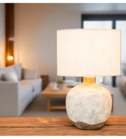 Lampa stołowa VENUS ceramika szara*Exclusivas Discount