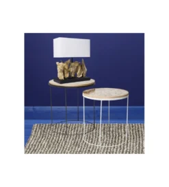 Lampa stołowa VERTICAL 43 cm naturalna*KDesign