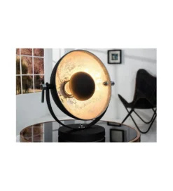 Lampa Studio 40 cm czarno srebrna*Invicta Interior Discount