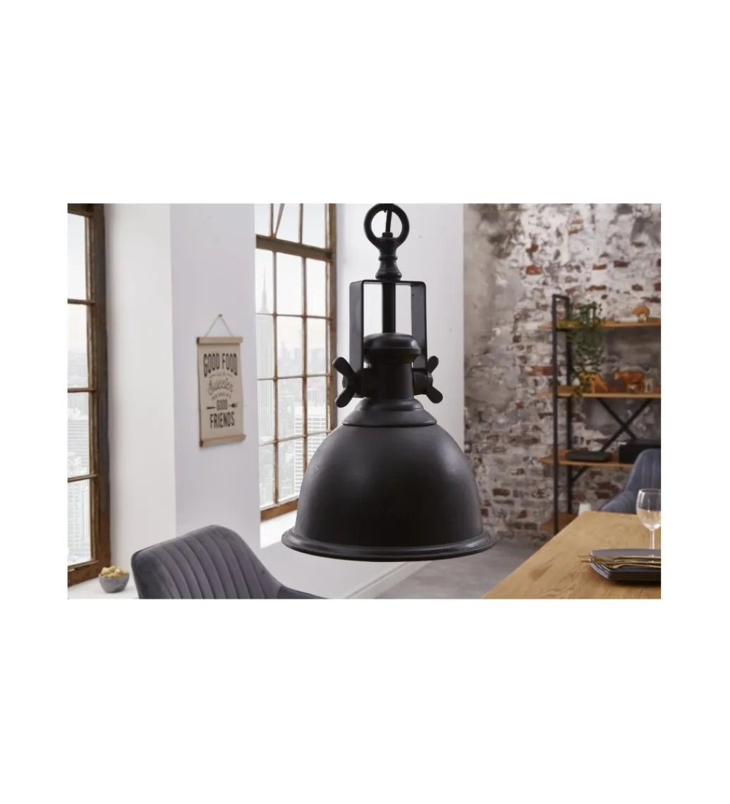Lampa SVART 57 cm czarny*Invicta Interior New