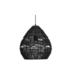 Lampa wisząca ADELAIDE 25 cm czarna*WOOOD Outlet