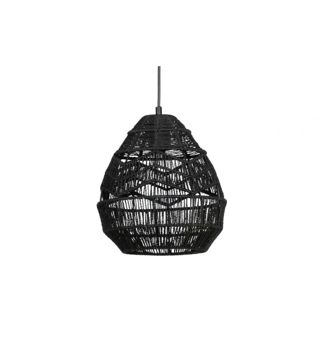 Lampa wisząca ADELAIDE 25 cm czarna*WOOOD Outlet