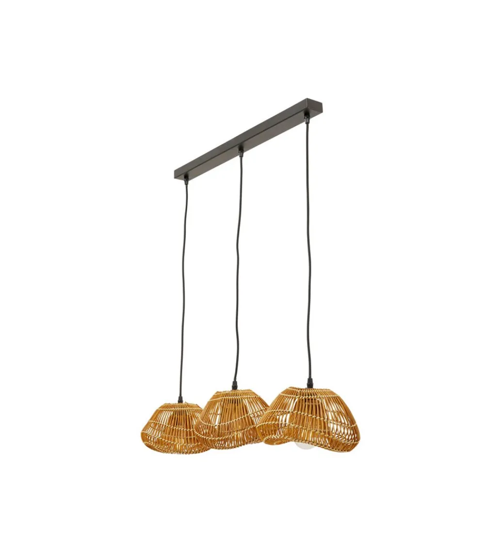 Lampa wisząca ALOHA DROP TRE 80 cm naturalna*KDesign Sale