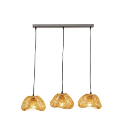 Lampa wisząca ALOHA DROP TRE 80 cm naturalna*KDesign Sale