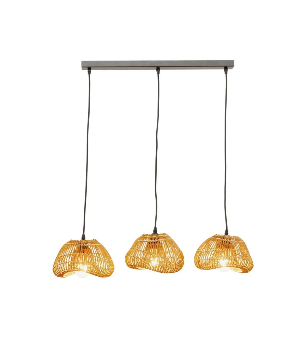 Lampa wisząca ALOHA DROP TRE 80 cm naturalna*KDesign Sale
