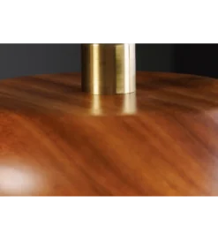 Lampa wisząca ALVA 25 cm drewno akacja*Invicta Interior - przedsprzedaż Discount