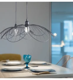 Lampa wisząca AMAG 50 cm czarna*Exclusivas