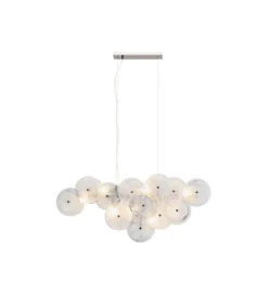 Lampa wisząca AQUAMARINE 121 cm chromowana*KDesign Discount