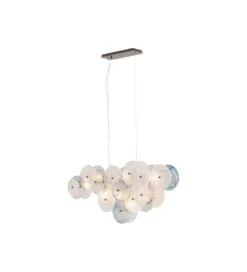 Lampa wisząca AQUAMARINE 121 cm chromowana*KDesign Discount