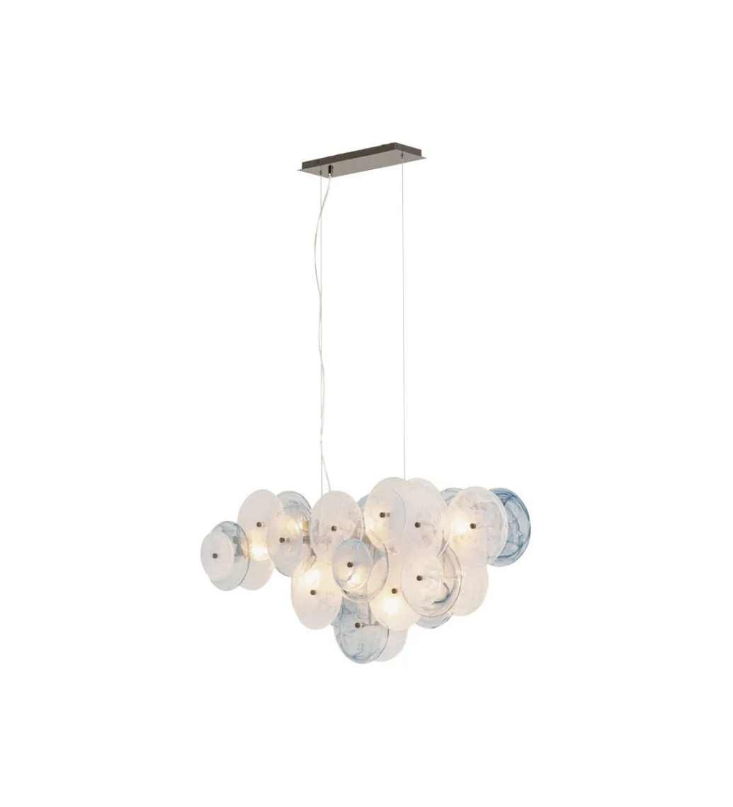 Lampa wisząca AQUAMARINE 121 cm chromowana*KDesign Discount