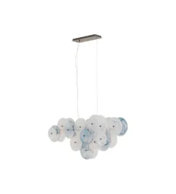 Lampa wisząca AQUAMARINE 121 cm chromowana*KDesign Discount