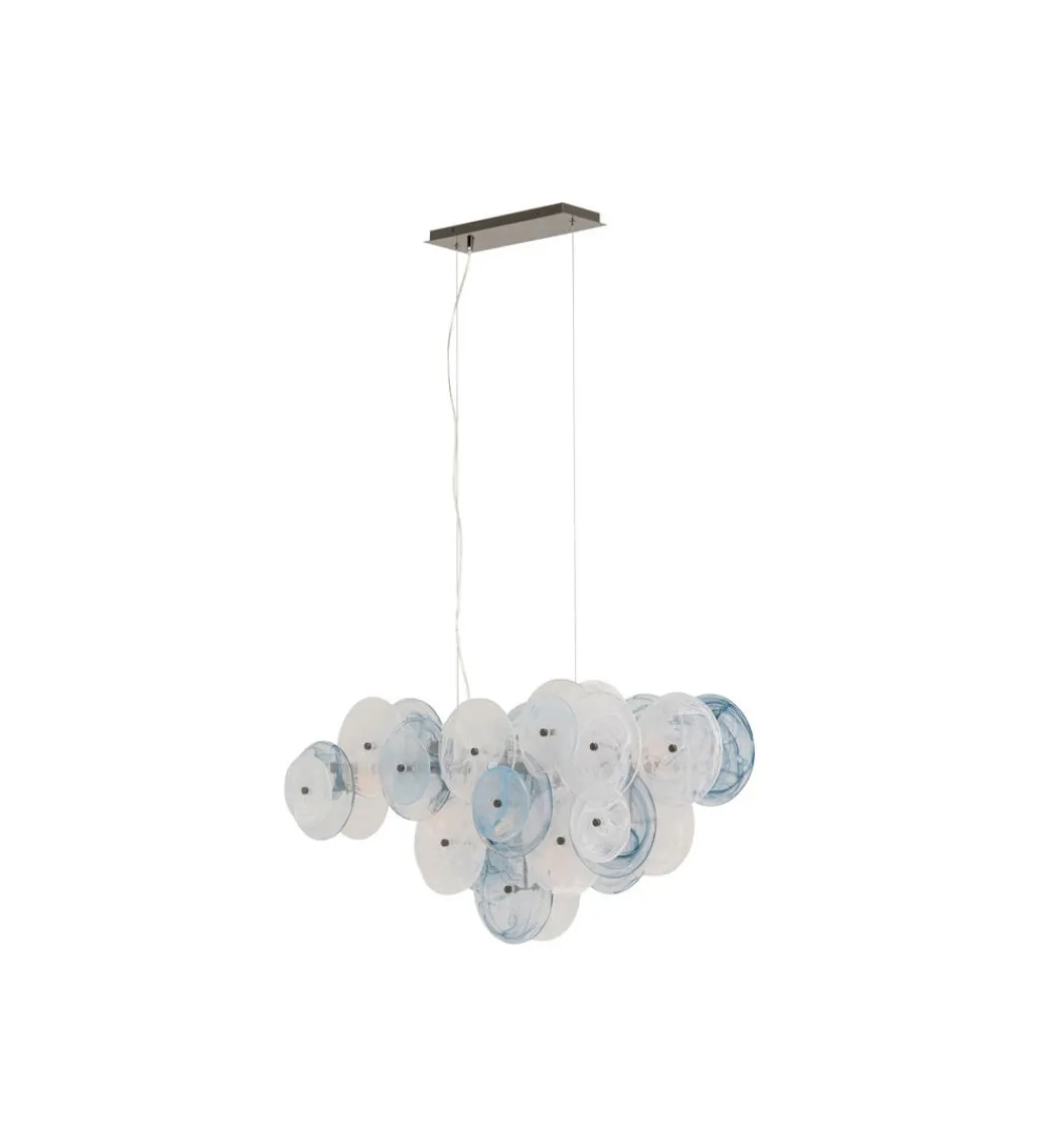 Lampa wisząca AQUAMARINE 121 cm chromowana*KDesign Discount