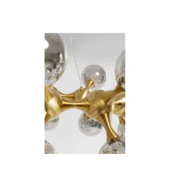 Lampa wisząca ATOMIC BALLS 74 cm złota*KDesign New