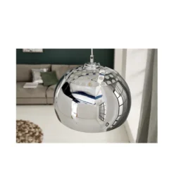 Lampa wisząca Ball Light Chrom 35 cm srebrna*Invicta Interior Clearance