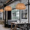 Lampa wisząca BAMBOO 38 cm bambus*Exclusivas Sale