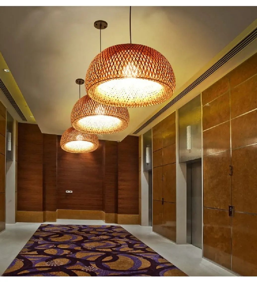 Lampa wisząca BAMBOO 38 cm bambus*Exclusivas Sale