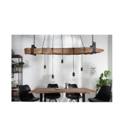 Lampa wisząca Barracuda 152 cm naturalna*Invicta Interior - przedsprzedaż