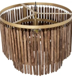 Lampa wisząca BATERA 60 cm naturalna*Exclusivas Best