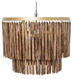 Lampa wisząca BATERA 60 cm naturalna*Exclusivas Best