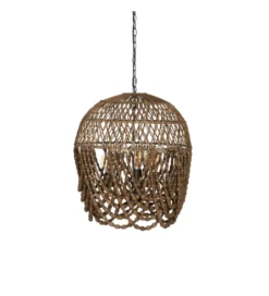 Lampa wisząca BEADINGO 62 cm naturalny*Zona-Design Best