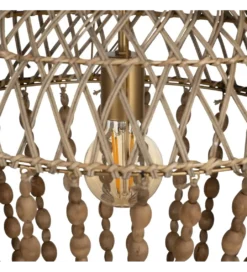 Lampa wisząca BEADINGO 71 cm naturalny*Zona-Design Hot