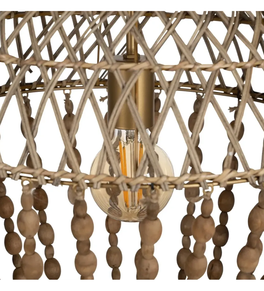 Lampa wisząca BEADINGO 71 cm naturalny*Zona-Design Hot