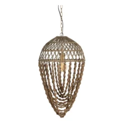 Lampa wisząca BEADINGO 71 cm naturalny*Zona-Design Hot