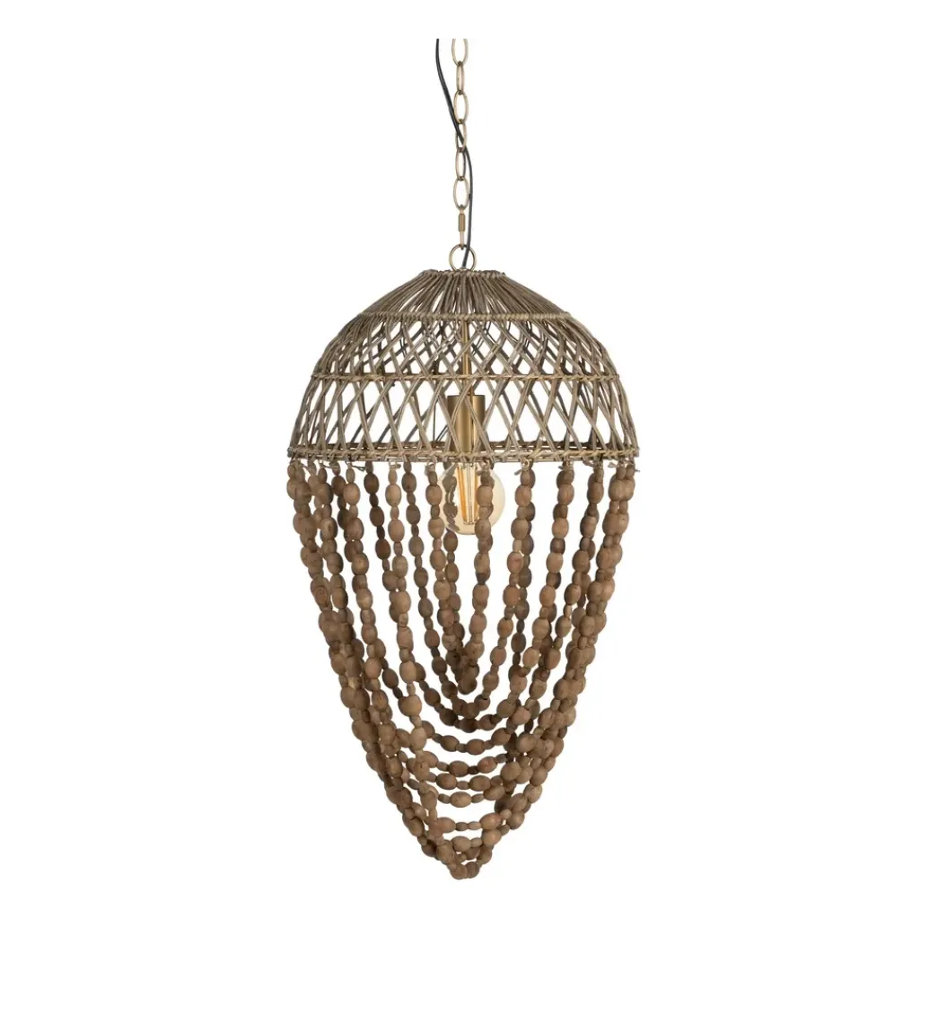 Lampa wisząca BEADINGO 71 cm naturalny*Zona-Design Hot
