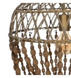 Lampa wisząca BEADINGO 76 cm naturalny*Zona-Design Online