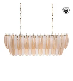 Lampa wisząca BEGAN 100 cm champagne*DENZO Sale