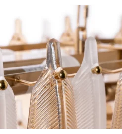 Lampa wisząca BEGAN 100 cm champagne*DENZO Sale