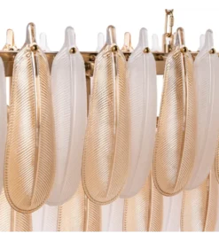 Lampa wisząca BEGAN 100 cm champagne*DENZO Sale