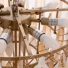 Lampa wisząca BEGAN 60 cm champagne*DENZO Online