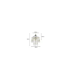 Lampa wisząca BELL HIGHLIGHT 134 cm*KDesign Hot