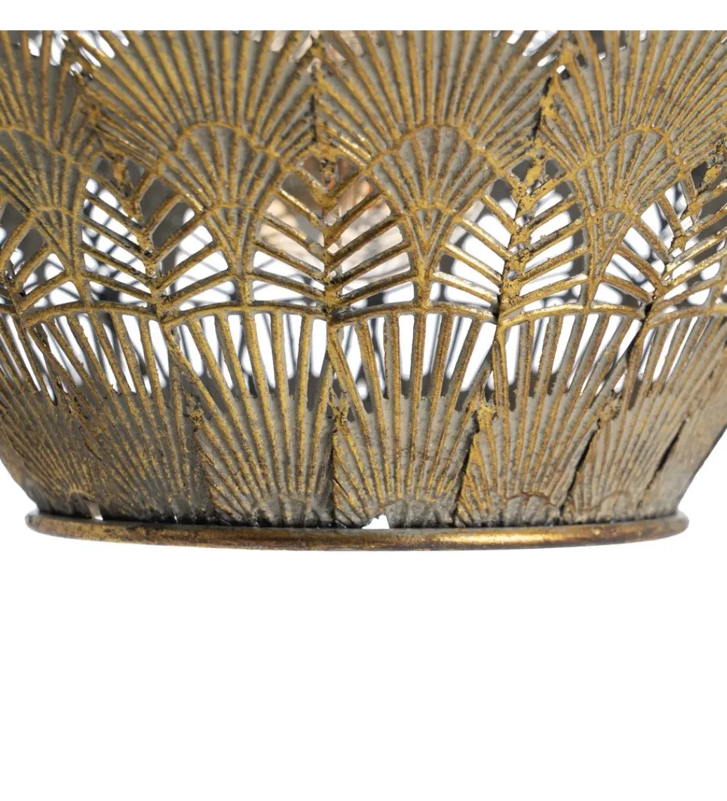Lampa wisząca BOCELIN 47 cm złota srebrna*Zona-Design Online