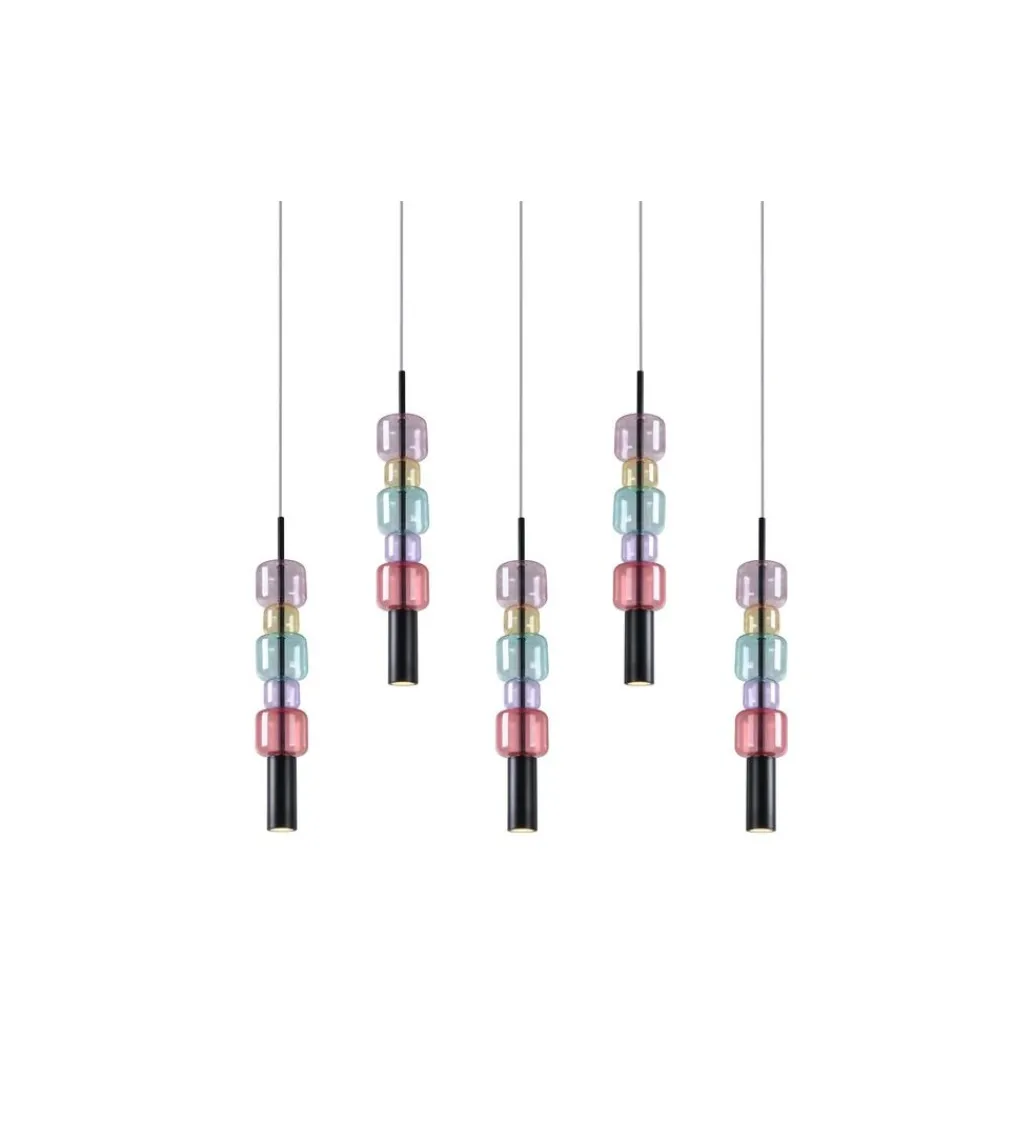 Lampa wisząca CANDY BAR 100 cm wielokolorowa*KDesign New