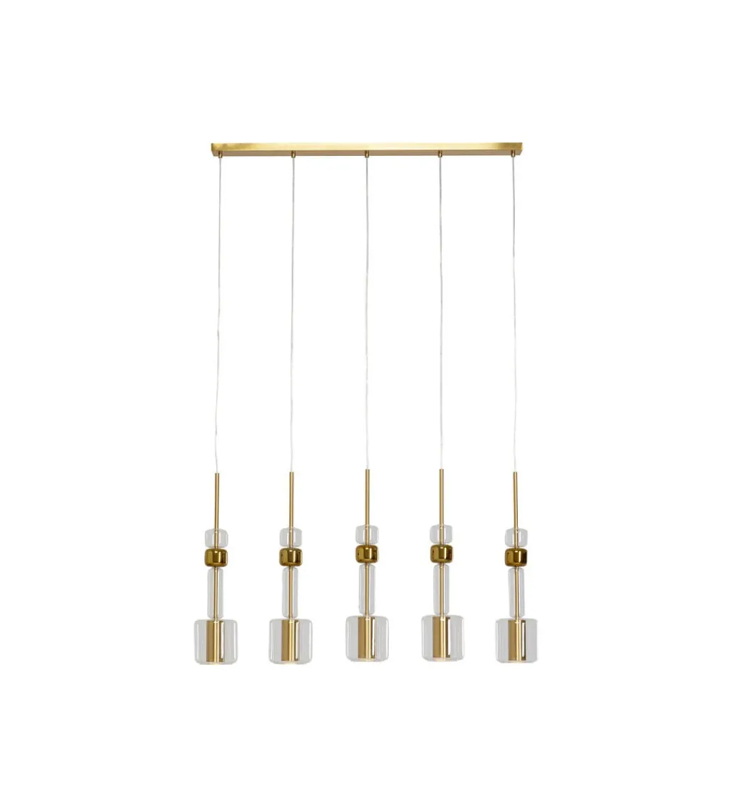 Lampa wisząca CANDY BAR 103 cm złota*KDesign Outlet