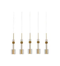 Lampa wisząca CANDY BAR 103 cm złota*KDesign Outlet