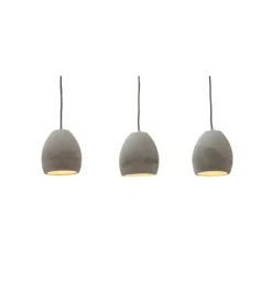 Lampa wisząca Cement grau 3er Beton*Invicta Interior Best