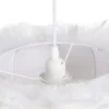 Lampa wisząca CLOUDI 40 cm Pióro biała*Zona-Design Hot