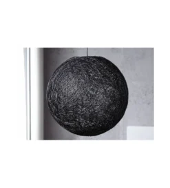 Lampa wisząca Cocoon 60 cm czarna*Invicta Interior Discount