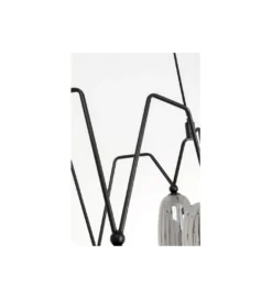 Lampa wisząca COLUMBO 58 cm czarna*KDesign Outlet