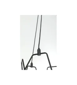 Lampa wisząca COLUMBO 58 cm czarna*KDesign Outlet