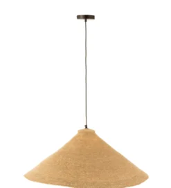 Lampa wisząca CONEMEN 34 cm naturalna*J-Line Online