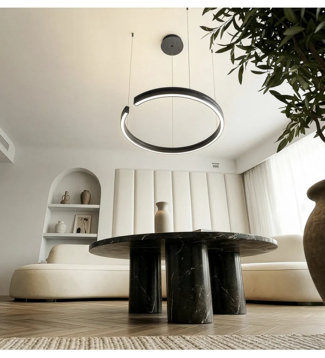 Lampa wisząca COSTA 60 cm czarna*DOMENO Clearance